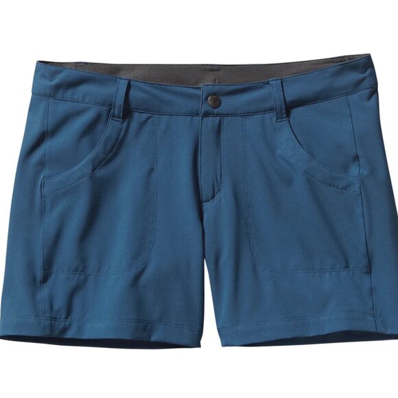Patagonia Pants - Patagonia Happy Hike Shorts Blue Size 8
